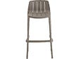 HABITAT ET JARDIN - Lot de 2 chaises hautes de jardin empilable "Vaena" - Taupe - vignette