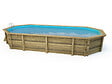 HABITAT ET JARDIN - Piscine bois " Sevilla 145 " - 8.57 x 4.57 x 1.45 m + Bâche à bulles 180 µ + Bâche hiver 280 gr/m² - vignette