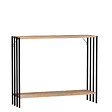 HABITAT ET JARDIN - Console en bois "Verona" - 90 x 26 x 74 cm - Pin noir de l'Atlantique - vignette