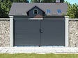 HABITAT ET JARDIN - Portail aluminium "Marc" - 299.5 x 180.9 cm - Gris - vignette