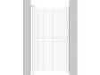 HABITAT ET JARDIN - Portillon aluminium "Lola" - 101.2 x 180.9 cm - Blanc - vignette