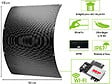 HABITAT ET JARDIN - Lot de 2 panneaux solaire plug and play flexible - 400w "Urban center" - Noir - vignette