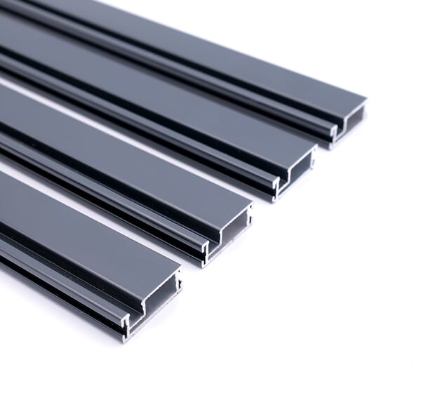 AVOSDIM - Profil Aluminium pour Moustiquaire Cadre - Longueur 160cm - Gris Anthracite - large