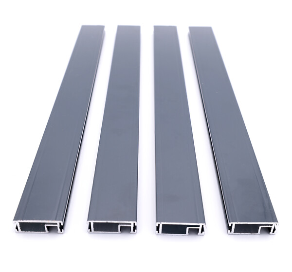 AVOSDIM - Profil Aluminium pour Moustiquaire Cadre - Longueur 100cm - Gris Anthracite - large