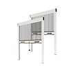 AVOSDIM - Moustiquaire Enroulable pour Fenêtre - L.80 x H.130cm Recoupable - Alu Blanc - Lot 2 Store Moustiquaire - vignette