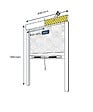 AVOSDIM - Moustiquaire Enroulable pour Fenêtre - L.80 x H.130cm Recoupable - Alu Gris Anthracite - Store Moustiquaire - vignette