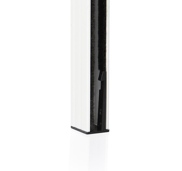 AVOSDIM - Moustiquaire Enroulable pour Fenêtre - L.80 x H.130cm Recoupable - Alu Gris Anthracite - Store Moustiquaire - large