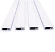 AVOSDIM - Profil Aluminium pour Moustiquaire Cadre - Longueur 200cm - Blanc - vignette