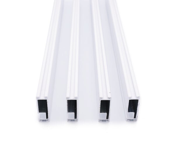 AVOSDIM - Profil Aluminium pour Moustiquaire Cadre - Longueur 200cm - Blanc - large