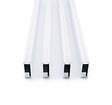 AVOSDIM - Profil Aluminium pour Moustiquaire Cadre - Longueur 200cm - Blanc - vignette