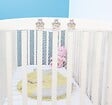 AVOSDIM - Moustiquaire pour Lit Bébé avec Fermeture Zippée - L.120 x H.60cm - vignette