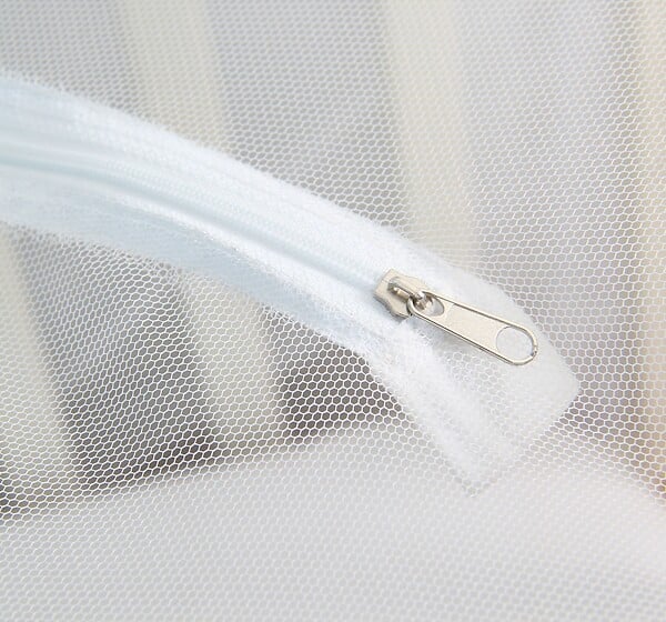 AVOSDIM - Moustiquaire pour Lit Bébé avec Fermeture Zippée - L.120 x H.60cm - large