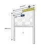 AVOSDIM - Store Moustiquaire Enroulable PVC pour Fenêtre - L.150 x H.160cm Recoupable - PVC Blanc - vignette