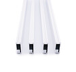 AVOSDIM - Profil Aluminium pour Moustiquaire Cadre - Longueur 160cm - Blanc - vignette