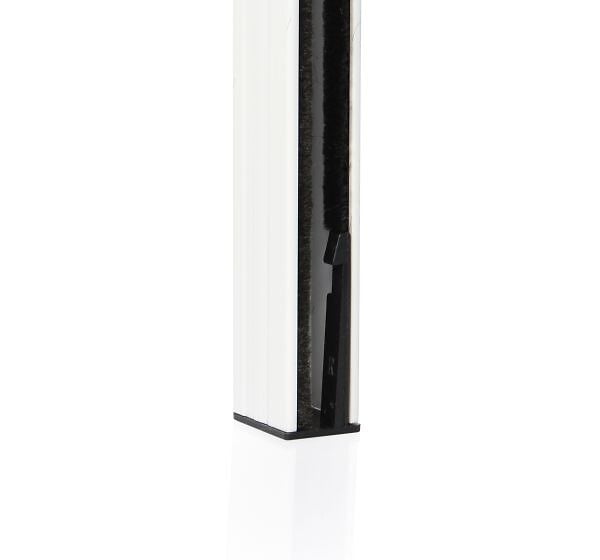 AVOSDIM - Moustiquaire Enroulable pour Fenêtre - L.100 x H.160cm Recoupable - Alu Blanc - Store Moustiquaire - large
