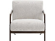 HABITAT ET JARDIN - Fauteuil intérieur scandinave en bois et tissu "Lena" - Beige - vignette