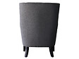 HABITAT ET JARDIN - Fauteuil Scandinave Tissu "Duchesse" - 76 x 83 x 100,5 cm - Gris - vignette