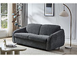 HABITAT ET JARDIN - Canapé lit convertible express en tissu texturé "Laurie" - 202 x 107 x 85 cm - vignette