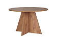 HABITAT ET JARDIN - Table à manger en bois "Virella" - 120 x 120 x 75 cm - Pin atlantique - vignette