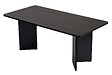 HABITAT ET JARDIN - Table à manger en bois "Linza" 180 x 90 x 75 cm - Bois Noir - vignette