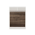 HABITAT ET JARDIN - Table de repas pliable en bois "Bracked" - 70 x 15 x 96 cm - Beige - vignette