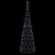 VIDAXL - vidaXL Arbre de Noël cône 3000 LED Blanc froid 230x800 cm - vignette