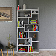 HABITAT ET JARDIN - Bibliothèque en bois "Kuttap" - 90 x 22 x 182 cm - Blanc - vignette