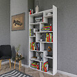 HABITAT ET JARDIN - Bibliothèque en bois "Kuttap" - 90 x 22 x 182 cm - Blanc - vignette