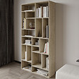 HABITAT ET JARDIN - Bibliothèque en bois "Nicola" - 90 x 30 x 180 cm - Travertin - vignette
