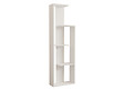 HABITAT ET JARDIN - Bibliothèque en bois "Wand" - 50 x 19 x 160 cm - Blanc - vignette