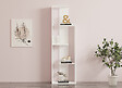 HABITAT ET JARDIN - Bibliothèque en bois "Wand" - 50 x 19 x 160 cm - Blanc - vignette