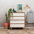 HABITAT ET JARDIN - Commode en bois "Suvera" - 70 x 40 x 86 cm - Beige - vignette