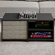 HABITAT ET JARDIN - Table basse en bois "Gord" - 90 x 45 x 44 cm - Gris anthracite - vignette
