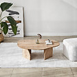 HABITAT ET JARDIN - Table basse en bois "Rock" 100 x 60 x 35 cm - Chêne saphir - vignette