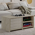 HABITAT ET JARDIN - Table basse en bois "Gord" - 90 x 45 x 44 cm - Travertin - vignette
