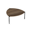 HABITAT ET JARDIN - Table basse en bois "Lenny" - 90 x 89 x 40 cm - Noyer - vignette