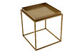 HABITAT ET JARDIN - Table basse en métal "Koala" 45 x 45 x 52 cm - Or - vignette