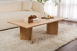 HABITAT ET JARDIN - Table basse en bois "Sabin" - 60 x 119 x 40 cm - Chêne Saphir - vignette
