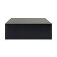 HABITAT ET JARDIN - Table Basse en MDF "Prizma" - 90 x 90 x 35 cm - Bois Noir - vignette