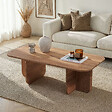 HABITAT ET JARDIN - Table basse en bois "Akira" 120 x 60 x 41 cm - Pin atlantique - vignette