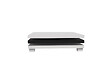 HABITAT ET JARDIN - Table basse "Elena" - 80 x 80 x 32 cm - Blanc / Noir - vignette