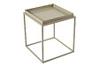 HABITAT ET JARDIN - Table basse en métal "Koala" 45 x 45 x 52 cm - Taupe - vignette