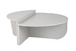 HABITAT ET JARDIN - Table basse en bois "Orion" - 90 x 60 x 30 cm - Blanc - vignette