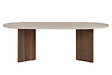 HABITAT ET JARDIN - Table basse en bois "Sable" 119 x 60 x 40 cm - Travertin - vignette