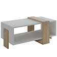 HABITAT ET JARDIN - Table basse en bois "Meleni" - 90 x 49 x 40 cm - Blanc - vignette