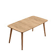 HABITAT ET JARDIN - Table basse en bois "Luci" 100 x 53 x 45 cm - Chêne - vignette