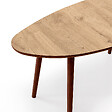 HABITAT ET JARDIN - Table basse en bois "Nora" 100 x 50 x 45 cm - Chêne - vignette