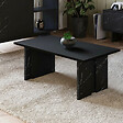 HABITAT ET JARDIN - Table basse en bois "Ravello" - 90 x 50 x 40 cm - Noir - vignette