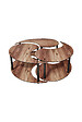 HABITAT ET JARDIN - Ensemble de table basse en bois "Yin" 70 x 70 x 38 cm - Noyer - vignette