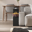 HABITAT ET JARDIN - Table d'appoint en bois "Homemania" - 60 x 20 x 60 cm - Noir - vignette